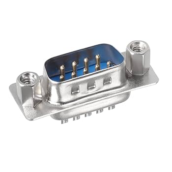 Amazon.com: uxcell D-sub Connector Male Plug 9-pin 2-Row